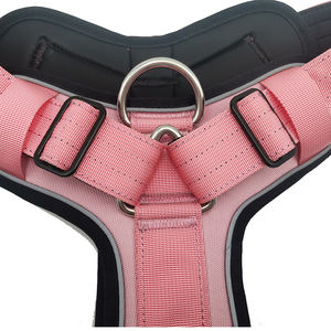 لا سحب والينج المشي مريحة النيوبرين ضمادة ناعمة مشبك معدني الثقيلة عاكسة الكلب تسخير - Product Image 4