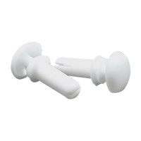 Cache-filtre purificateur d'air en plastique à rivets à pression, clip de fixation pour appareil électroménager, fixation rapide sans outil, broche en nylon noir