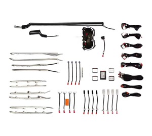 Luz LED para Portavasos con Control MMI de 64 Colores, 12V, OEM, para <span class=keywords><strong>Audi</strong></span> A4 A5 B9 8W2 8WC 2017-2024, Kit de Actualización - Product Image 1