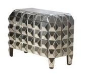 Coolbang Vanity Modern <strong>Mirrored</strong> Pineapple Cabinet <strong>Sideboard</strong> - Product Image 3
