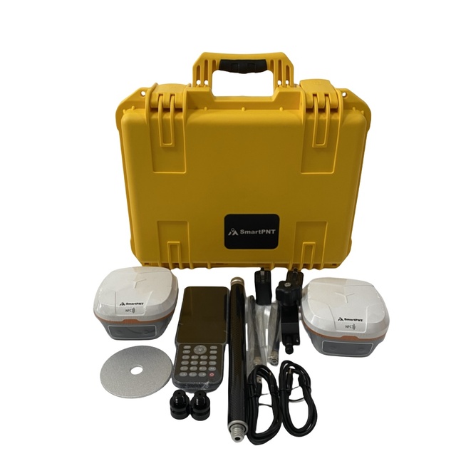 Intelligent RTK 1590 Channels SmartPNT I80 GNSS Receiver with IP68 L5 13h Runtime