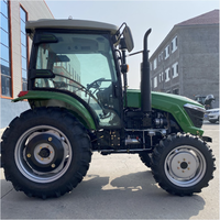Tracteur agricole 4x4 Euro 5 CE COC 50HP 60HP 70HP 80HP 90HP 120HP Mini tracteurs agricoles multifonctionnels légers