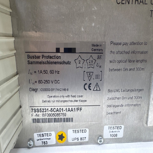 7SS52 7ss5231-5ca01-1aa1 / Barra Colectora FF 7SS52 7ss5231-5ca01-1aa1 / Protección de Barra Colectora FF PLC Nuevo Original PLC en Stock - Product Image 1
