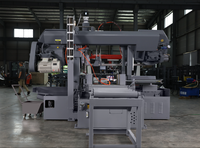 Machine à scier à ruban automatique pour tôles en acier inoxydable avec tension mécanique par engrenage
