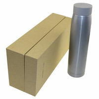 Cajas de Regalo Personalizadas al por Mayor, Color Marrón Champán, para Whisky y Vino, con Inserto de Esponja