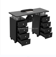 Tables de Manucure Multifonctions Bureaux à Ongles Repose-Poignet Poste de Travail de Beauté Salon Tiroirs de Rangement Ongles Salon Chambre Centre Commercial