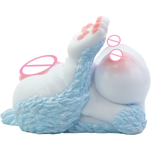 Masturbador Masculino de Silicona Snow Fox Lutya, Diseño de Muñeca de Fantasía, Medio Cuerpo, Doble Canal, Experiencia Realista para Mayores de 18 Años - Product Image 2