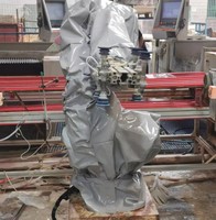 Pakaian Robot Tahan Api yang Dapat Disesuaikan, Penutup Pelindung Anti Api, Isolasi Panas, Penutup Robot Anti-statis