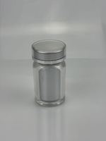 Bouteille d'emballage alimentaire en acrylique double couche de qualité supérieure, pot vide pour pilules, comprimés et poudres, avec logo personnalisé, vente en gros