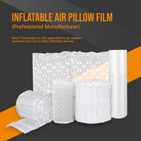 Coussin d'air gonflable écologique et flexible en mousse plastique PBAT+PLA, style rouleau, résistant aux chocs, dégradable