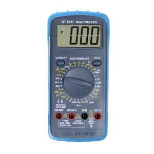 Automotive Multimeter DT5811 with Buzzer Temperature with Duty Cycle with Dwell Angle with Tach with Data Hold Auto Power Off