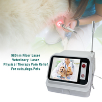 Best Selling High Quality Professional Dog Veterinary Hospital Laser 980nm Surgical Physical Therapy Equipment 30W Air Cooling