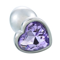 Vente chaude Métal Anal Jouets Simulation Développer Coeur En Acier Étanche plug anal