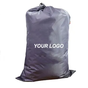 Hochleistungs-Trage tasche aus Nylon-Öko-Wäsche mit individuellem Logo-Kordel zug
