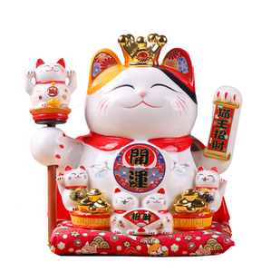 巨大な11インチ電動手を振る腕ビッグサイズ自動振る手ラッキーキャッキングマネキネコ店開店用 - Product Image 1