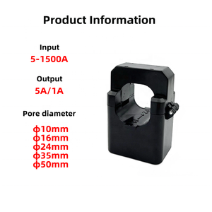 Fp10 mini kẹp cảm biến ngoài trời 5A chia lõi AC DC hiện tại biến áp CT với 0.333V đầu ra điện áp thấp đôi Cáp 220V Đầu vào - Product Image 3