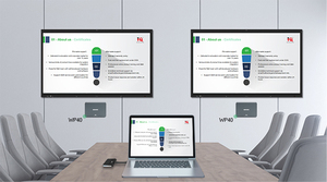 Transmisor y receptor inalámbrico 4K HDM Dispositivo de espejo de pantalla para compartir pantalla inalámbrica Anycast - Product Image 5