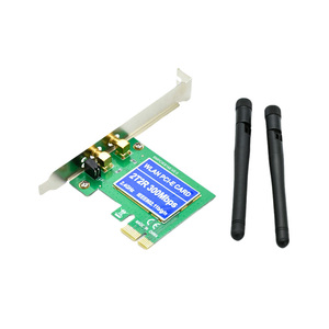 Adaptateur Wifi PCIE RTL8192E <span class=keywords><strong>WiFi4</strong></span> 300 Mbps, carte réseau sans fil avec antenne 3dBi, compatible avec Windows Win7/10/11 - Product Image 3