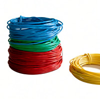 Câble électrique souple à âme unique en cuivre PVC basse tension BVR/BV, ignifuge et anti-explosion, pour