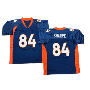 Jersey Rugby Jahitan Gaya Vintage Pria 7 John Elway 18 Peyton Manning 24 Champ Bailey 27 Steve Atwater 30 Terrell Davis S-3XL - Product Image 6