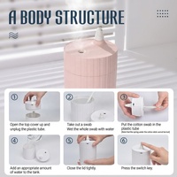 Humidificateurs de chambre H20, humidificateurs USB H2o, LED, voiture électrique pour bébé, brumisateur de table mignon, humidificateur rechargeable