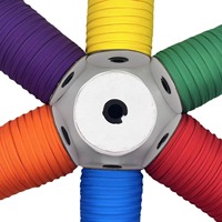Bande élastique recouverte de 98 couleurs assorties (polyester couleur unie) pour textiles de maison, garnitures de canapé, passepoil de rideaux, vêtements