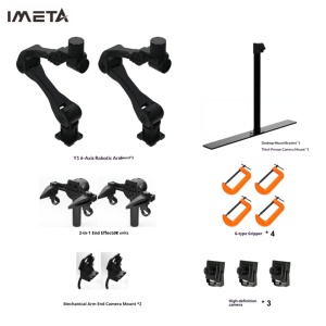 แพลตฟอร์มเก็บข้อมูลแบบโอเพ่นซอร์ส Infinite Element IMETA Embodied Intelligence แบบแขนคู่ รองรับการสอนแบบ VR ด้วยการลากและวาง - Product Image 1
