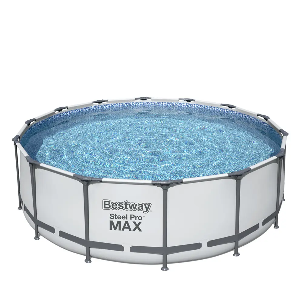 Bestway 5612X Steel Pro Max Zwembad Round Portable Frame Modern Backyard Swimming Pool With Filter Pump