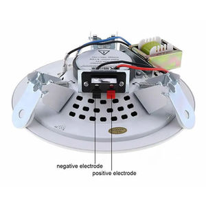 ลำโพงติดเพดานสีขาว 100V 18 ซม. สำหรับงานเสียงระดับมืออาชีพ ใช้ภายในอาคาร - Product Image 3