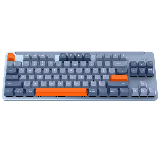 Original Logitech Signature K855 Wireless Mechanical TKL Keyboard, Compact 84 Keys Office Typing Keyboard for Windows Mac Laptop