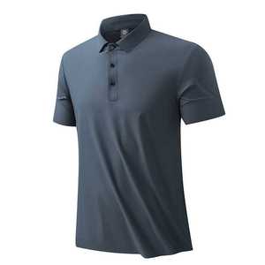 เสื้อโปโลไนลอนแขนสั้นสำหรับผู้ชาย ลายพราง น้ำหนักเบา เหมาะสำหรับฤดูร้อน ชุดทำงาน มีป้ายและแท็ก - Product Image 3