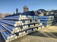 Barra de Acero con Alto Contenido de Carbono A36 A53 Q235 Q345 Ck45 S20c Ck45 Q235 para Materiales de Construcción