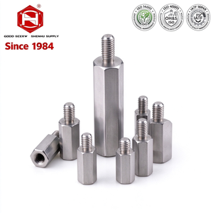 Durable Carbon Steel Hex Standoff Male Female Hex <b>Spacer</b> Thread Fastener Connector - Product Image 1