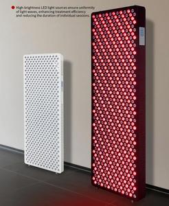Panel Terapi Inframerah Merah 6000W 660nm 850nm Frekuensi 1-999Hz Dapat Diatur dengan Stand, Timer, dan Remote Control untuk Seluruh Tubuh - Product Image 2