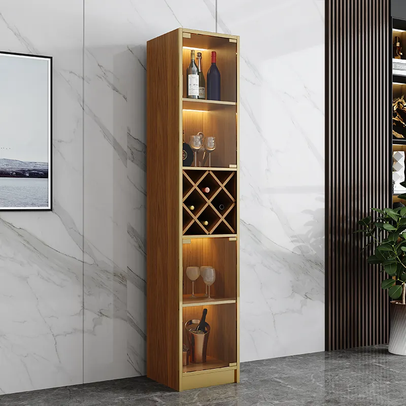 Bar Cabinet with 4 Bottle Storage Wine Rack luxury glass wine cabinets