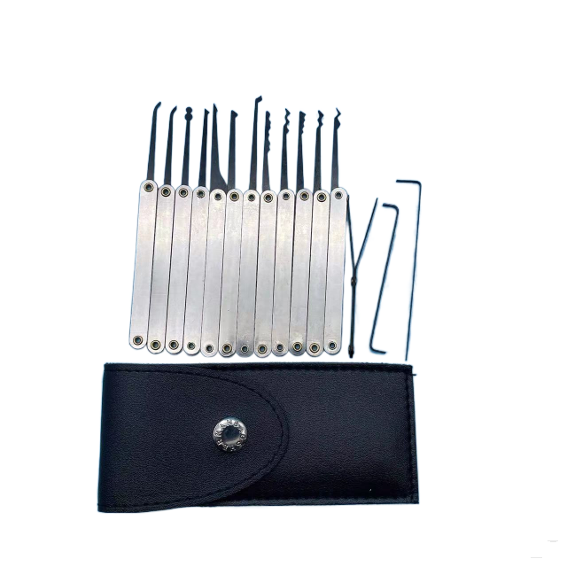 15pcs Practice Stainless Steel Pick Kit