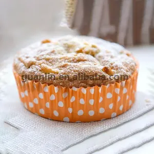 Revestimientos de muffins para boda, tazas de hornear a prueba de grasa, envoltorios de magdalenas comestibles