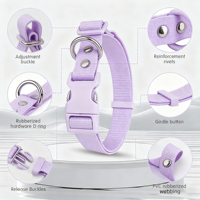 OKKPETS Üretici 2026 Özel LOGO Su Geçirmez PVC Evcil Hayvan Köpek Tasması Seti Evcil Hayvan Tasması ve Kayışı Köpek Tasması ve Kayışı Seti