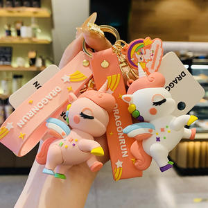 Hot Game Roblox Season 2 Blue Monster Car Keychain 3D Cartoons Figures Model Kawaii Toys Kids Christmas Gift