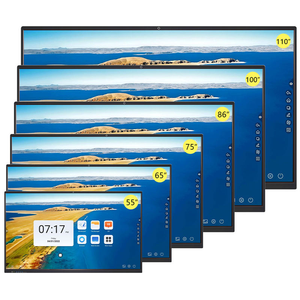 Écran plat interactif 55 65 75 86 98 110 pouces tableau <span class=keywords><strong>blanc</strong></span> numérique écran tactile Smart Board pour réunion de conférence de bureau - Product Image 4