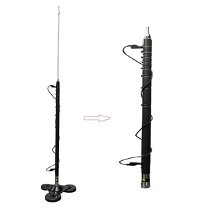 Antena de Radio Móvil Ajustable para Estación Base HF 3-50MHz, Tipo Telescópico, Fina Ajustabilidad, para Comunicación Comercial - Product Image 5