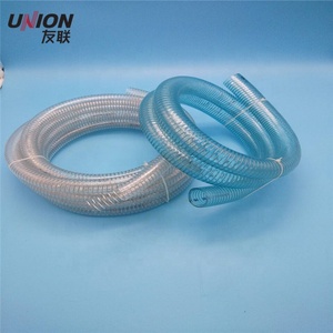 Tuyau en PVC de qualité alimentaire sans plastification, renforcé de fil d'acier, non toxique, haute pression, stérilisable, résistant aux hautes températures pour usage industriel - Product Image 6