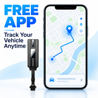 Pelacak GPS Kendaraan Mobil dengan Aplikasi, Pelacakan Web & SMS, Riwayat Rute, Geofence, dan Alarm Anti Maling