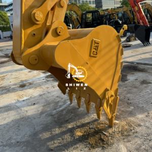 รถขุดมือสอง CAT320 320CL ขายดี ราคาถูก ชั่วโมงการทำงานต่ำ รถขุดใช้แล้ว Cat 320 320CL 320D สีเหลือง - Product Image 4