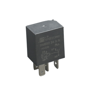 Sinetong bm652 khởi động tiếp sức 12V 24V <span class=keywords><strong>30A</strong></span> mini tự động tiếp sức với 4 pin - Product Image 1