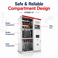 Armoire de commutation moyenne tension 12 kV, coffret de distribution électrique métallique, fabricant OEM
