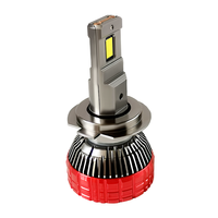 Ampoule de phare LED haute puissance V26 180W 18000LM 4070 en aluminium aéronautique à double contrôle de température 12V pour voiture