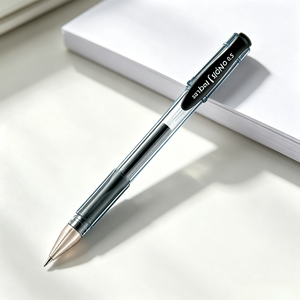 Bolígrafo de Gel uni-ball Signo UM-100 EW con Tapa, 0.5 mm, Plástico Reciclado Ecológico, Escritura Suave, para Oficina y Escuela - Product Image 4