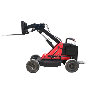 Chariot élévateur tout-terrain TK600 600-1500 kg avec déplaceur latéral hydraulique, pneus pleins, mini télécommande extérieure tout-terrain - Product Image 2