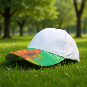 Cappellino da Campo Paloma Stampato a 6 Pannelli con Visiera Regolabile per Adulti, Primavera/Estate, 100% Poliestere - Product Image 2